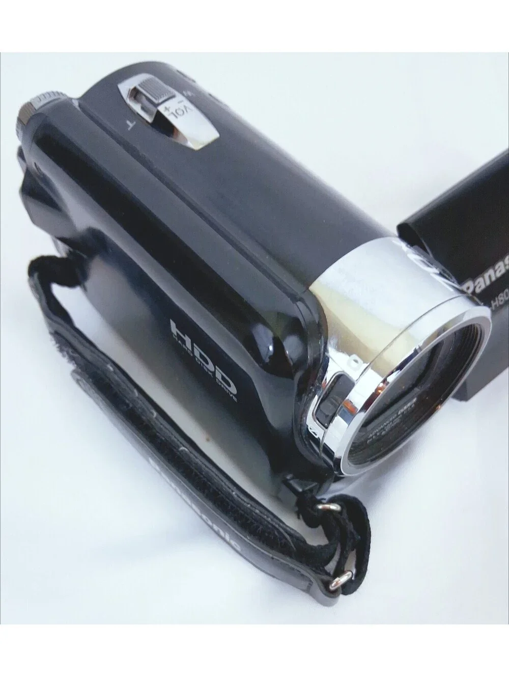 Panasonic SDR-H80P 70X Optical Zoom HDD Camera - Black with Battery Untested